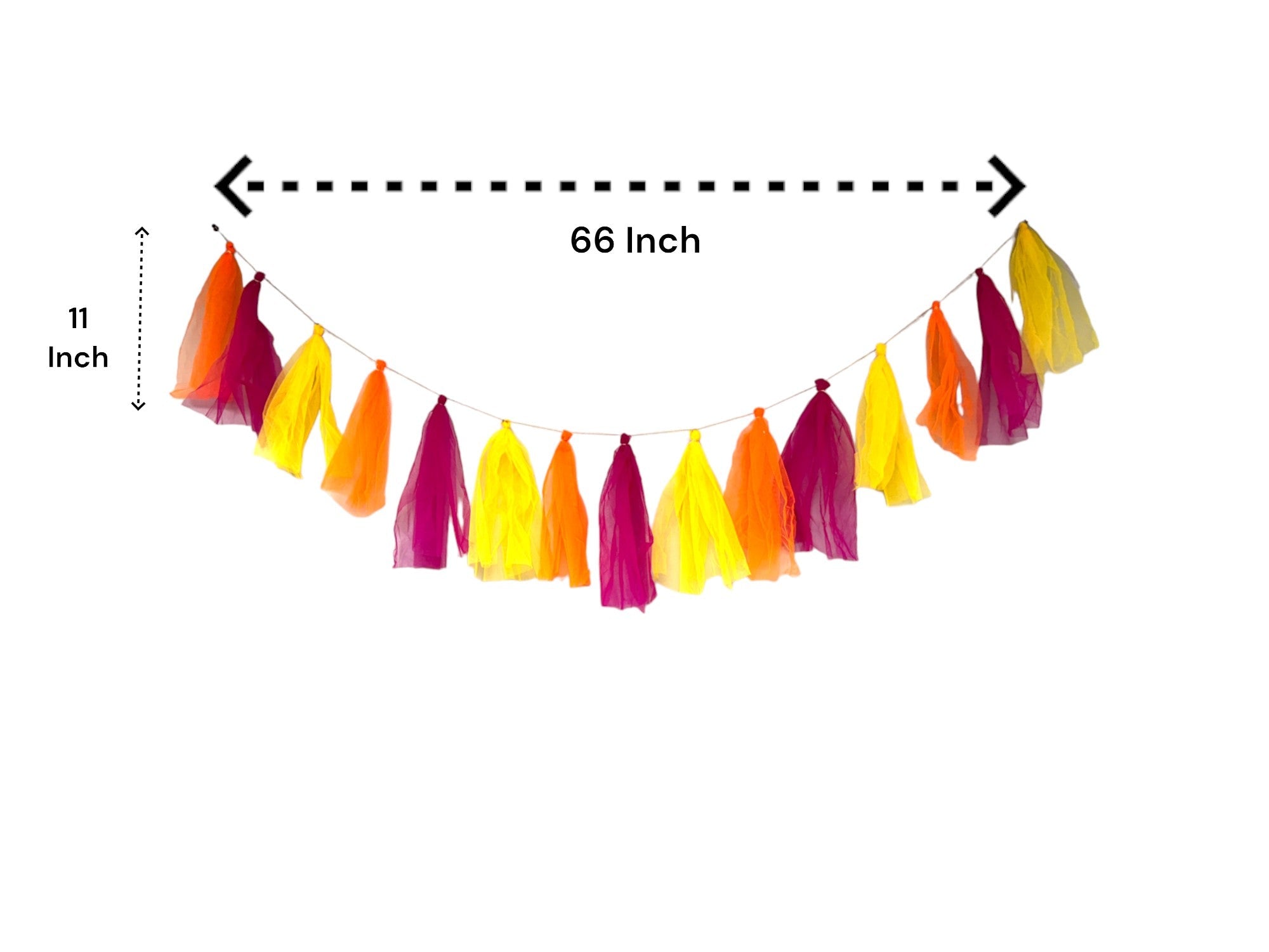 66" Long Curtain Strings, Set of 4