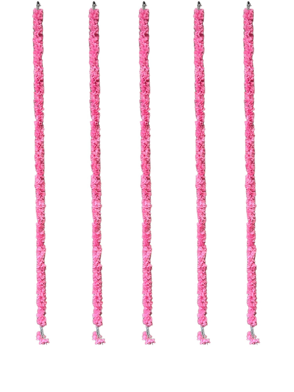 60" Long Artificial Flower Lari, Set of 5