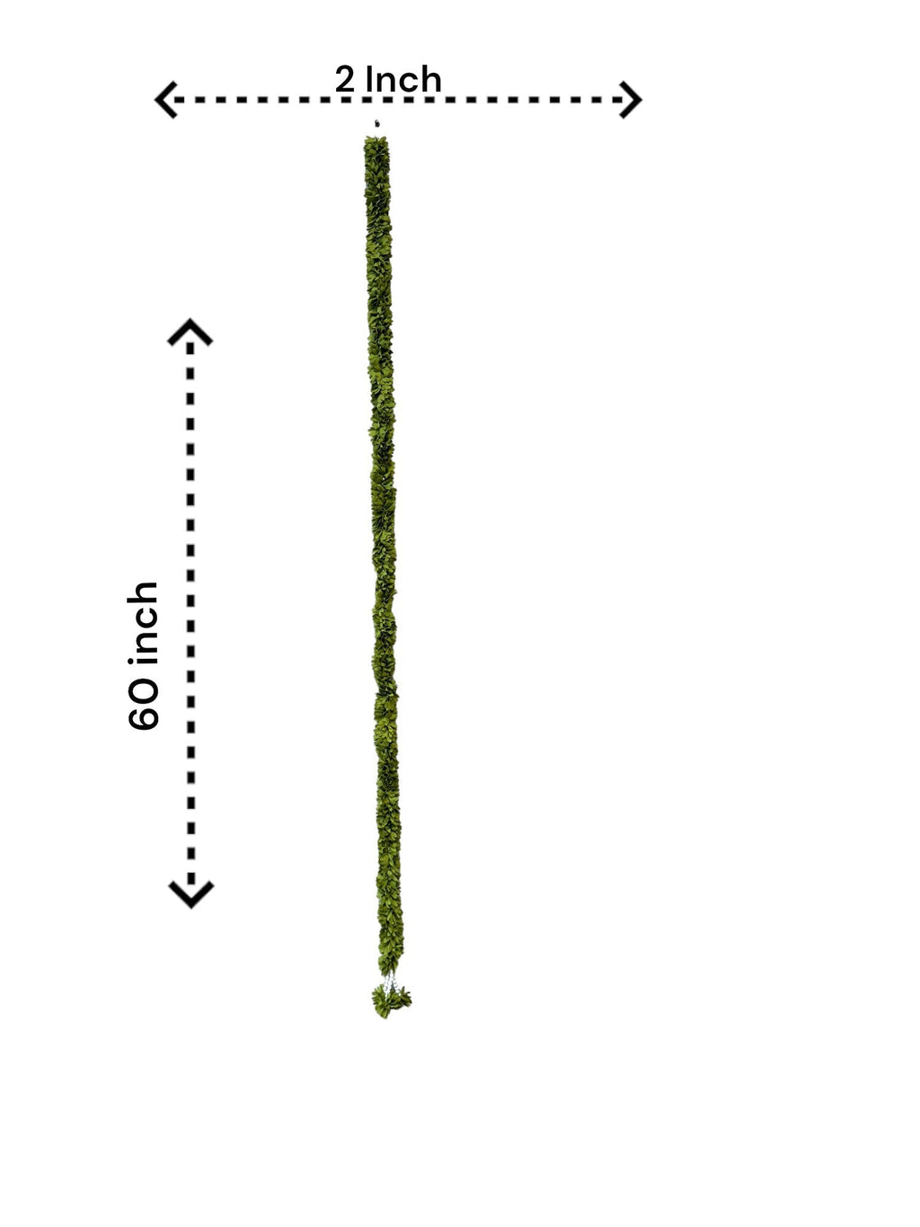 60" Long Artificial Flower Lari, Set of 5