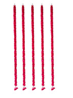 60" Long Artificial Flower Lari, Set of 5