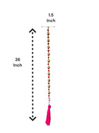 36" Gota Ball Lari With Tassels, set of 5