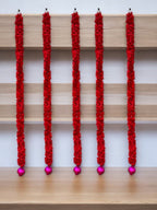39" Long Lotus Lari, Set of 5