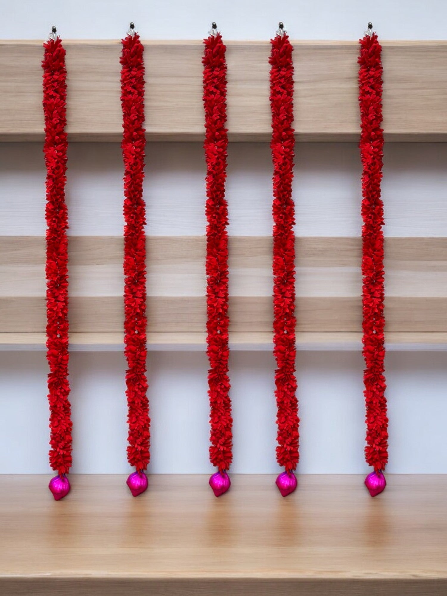 39" Long Lotus Lari, Set of 5