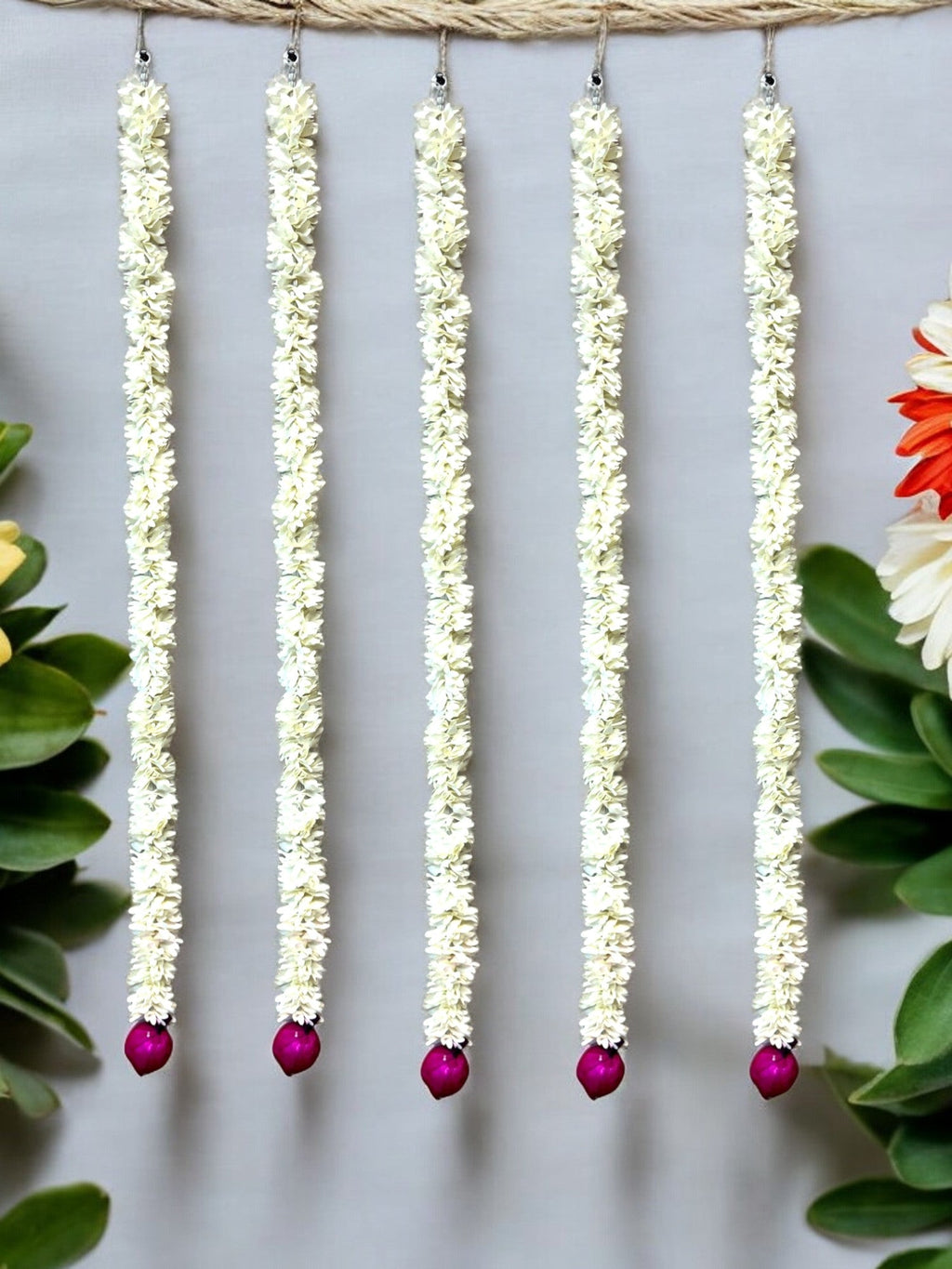 39" Long Lotus Lari, Set of 5