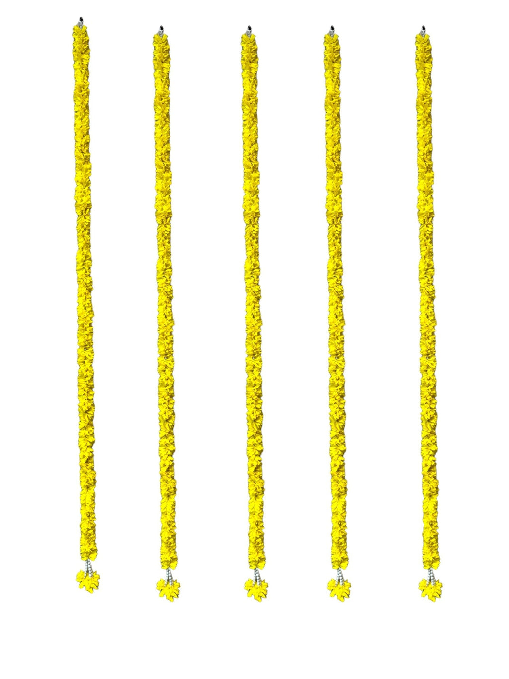 60" Long Artificial Flower Lari, Set of 5