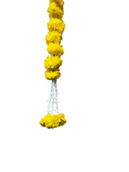60" Long Artificial Marigold Lari, Set of 5