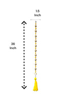 36" Gota Ball Lari With Tassels, set of 5