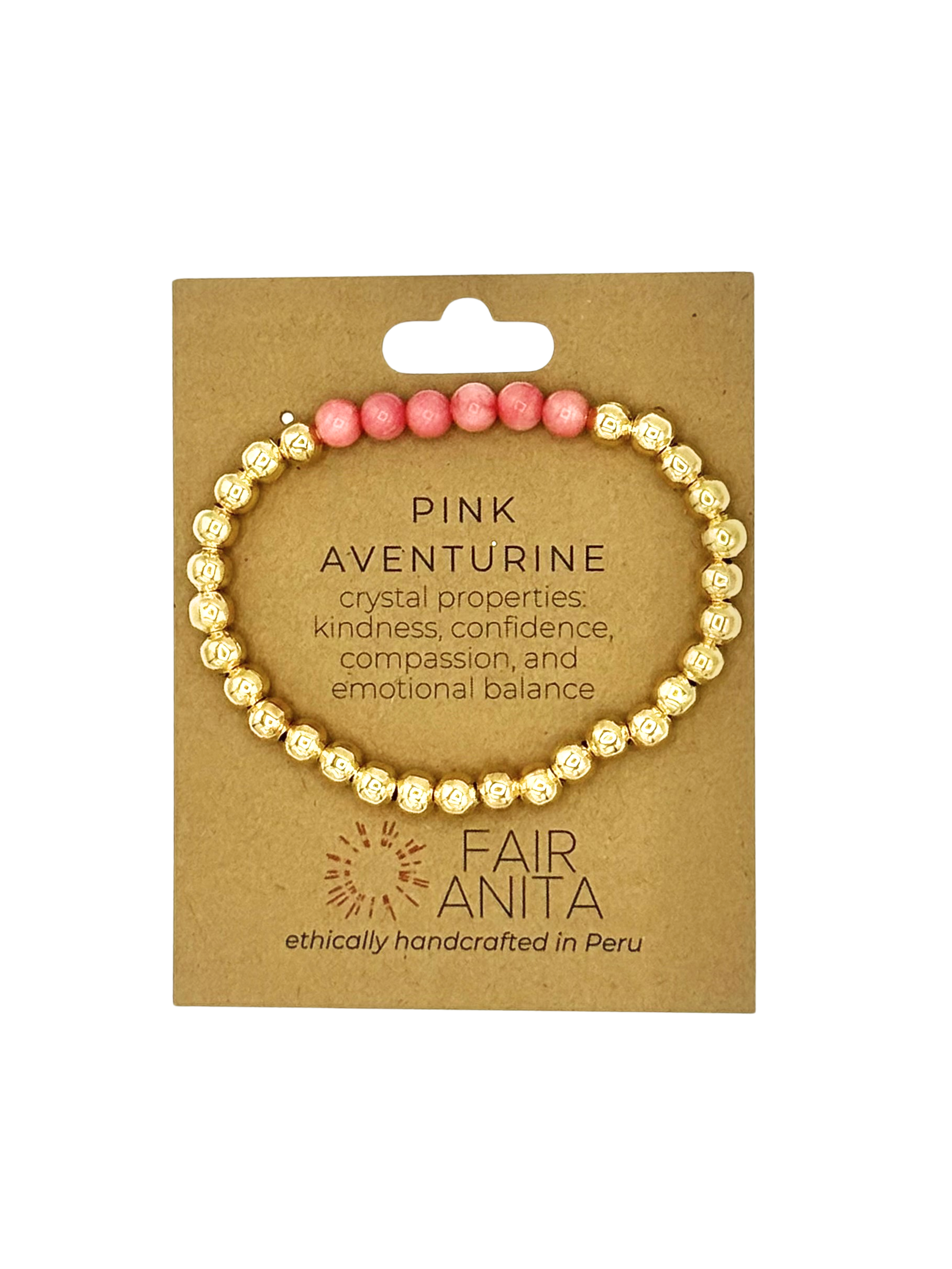 Stone Elastic Bracelet by Fair Anita