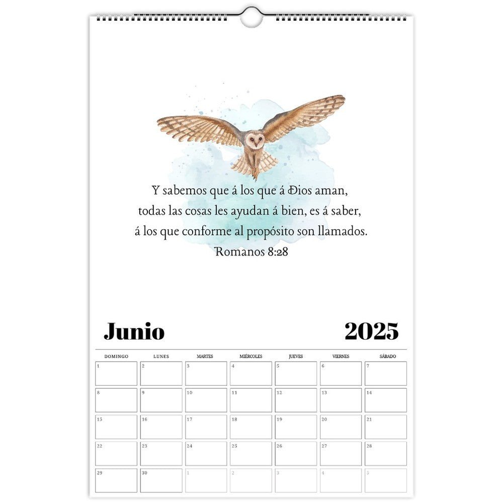 Muestrame el camino - Show me the Way Wall calendars 2025 (US & CA) Spanish - La Vie Bien - 2025 spanish - bible verse - bible verses spanish