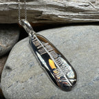 Gaelic Courage Ogham Necklace - Made in Ireland
