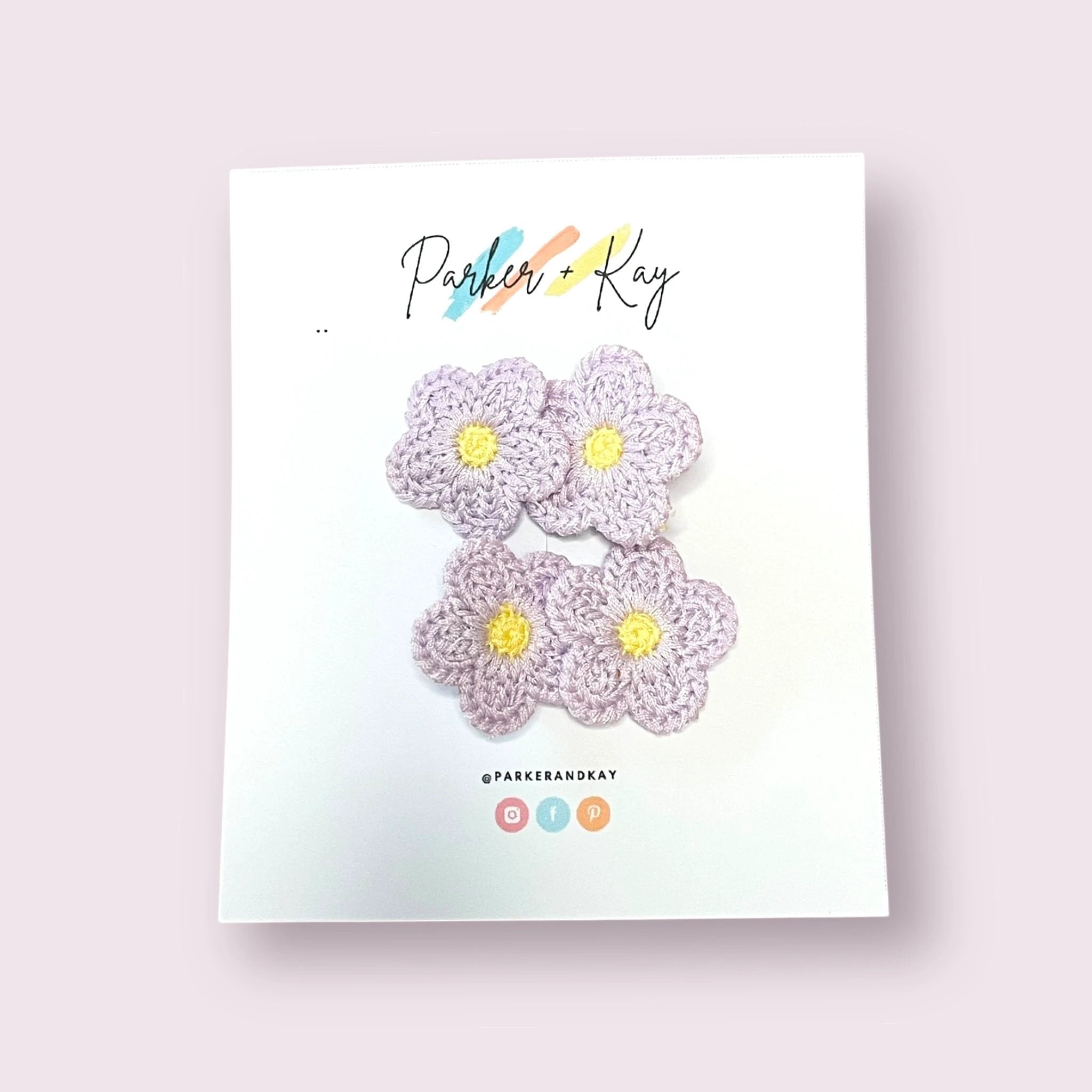 Bright Blooms Hair Clips by Parker + Kay Creative