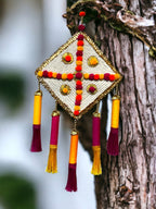 Jute Kite & Tassels Hanging