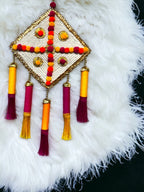 Jute Kite & Tassels Hanging