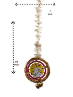 Pichwai, Ring & Tassels Lari, Set of 2