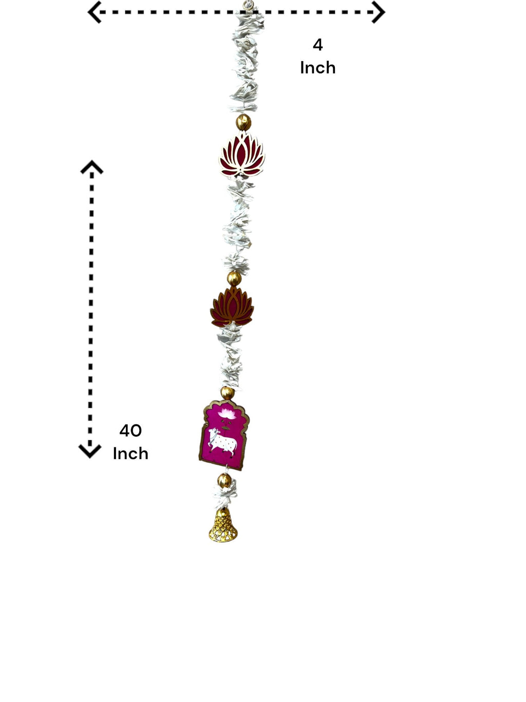 Pichwai, Lotus & Bell Lari, Set of 2