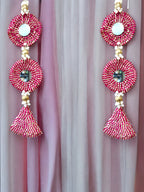 Mirror, Flowers & Bell Lari, Set of 2