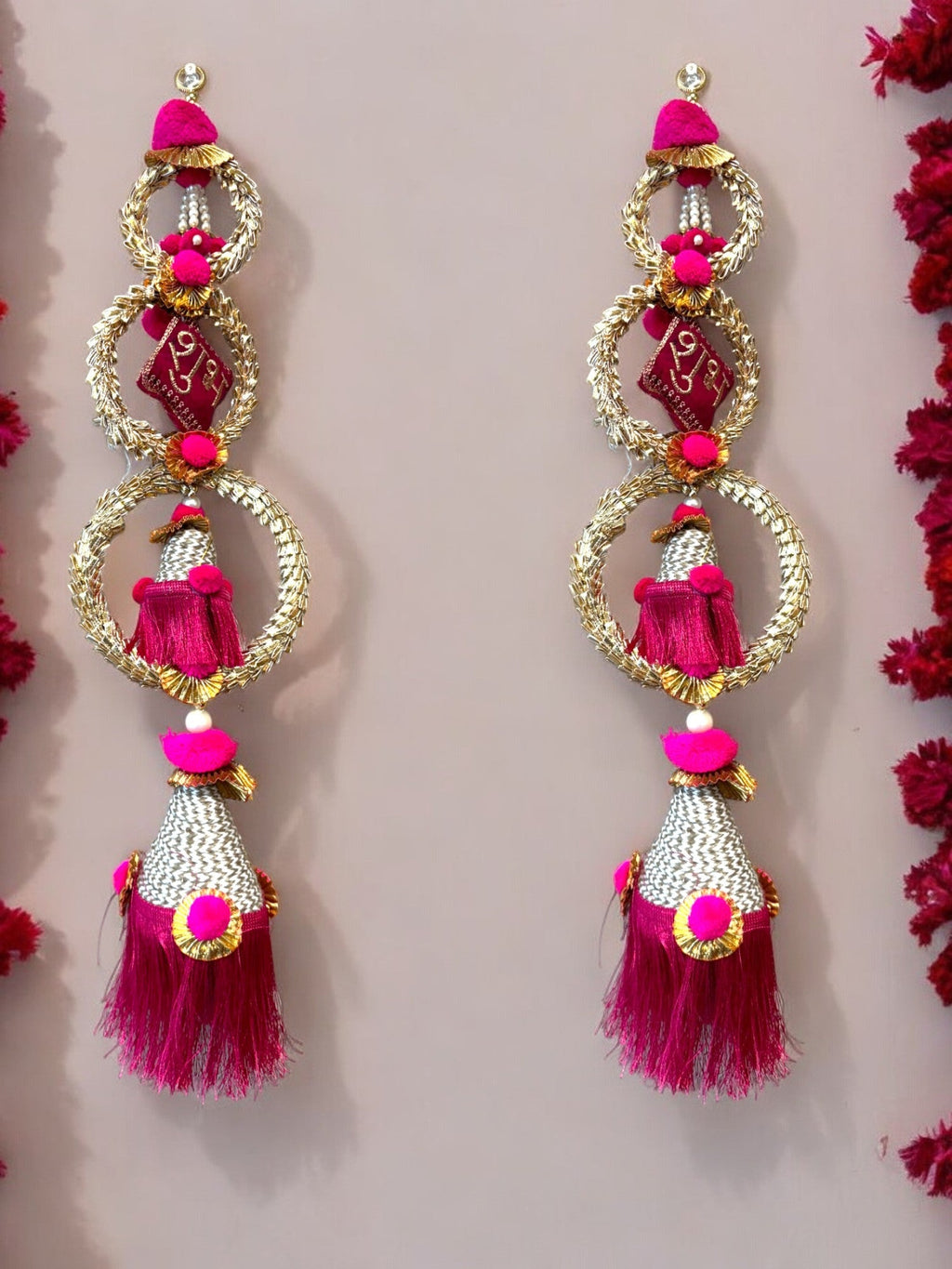 24" Long Shubh Labh Lari, Set of 2