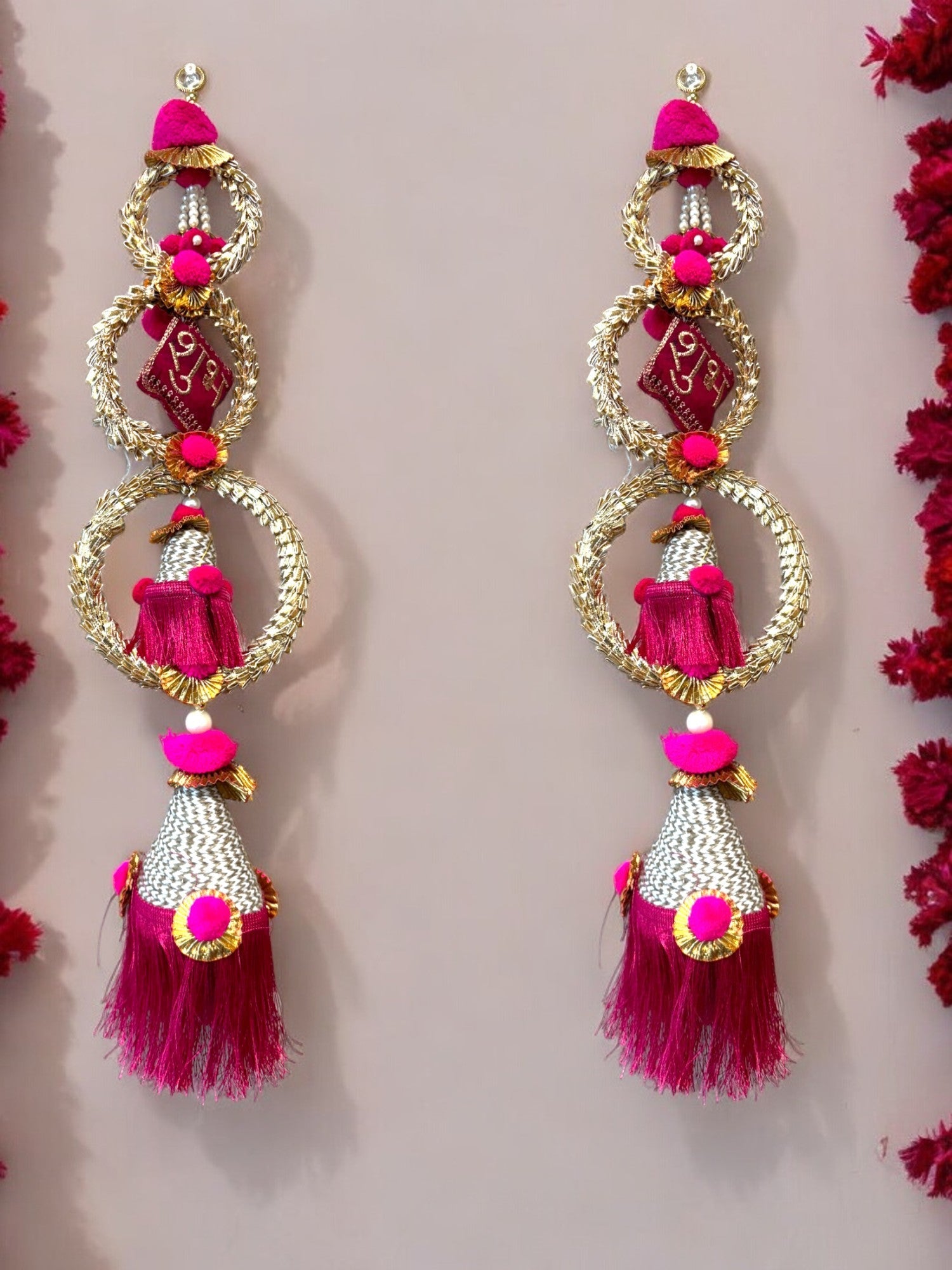 24" Long Shubh Labh Lari, Set of 2