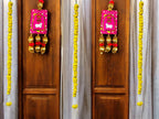 Shubh Labh & Pichwai Gota Hanging,  Set of 2