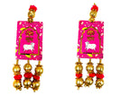 Shubh Labh & Pichwai Gota Hanging,  Set of 2