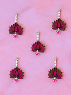 7" Long Lotus Hanging, Set of 5