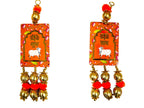 Shubh Labh & Pichwai Gota Hanging,  Set of 2
