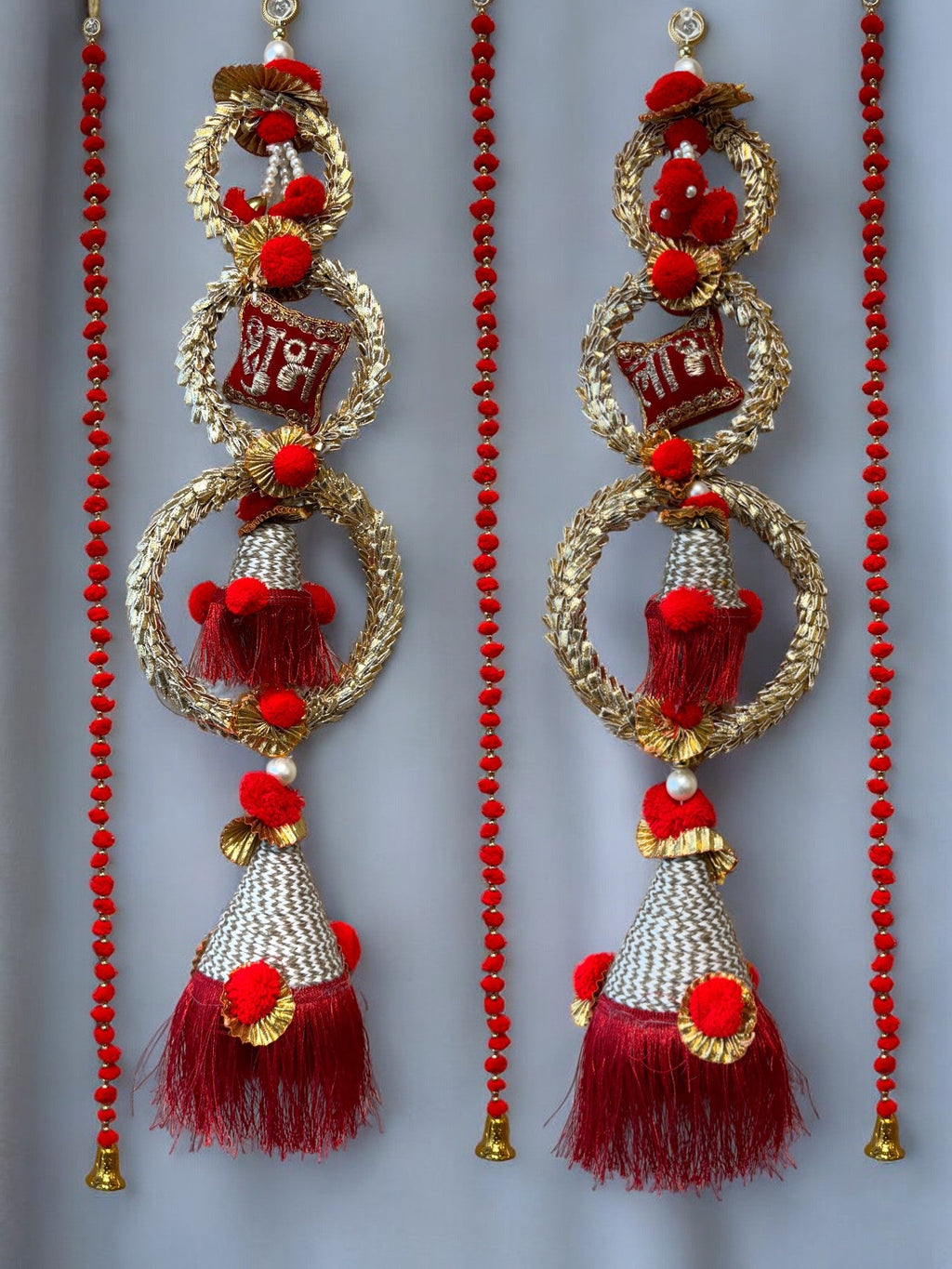 24" Long Shubh Labh Lari, Set of 2