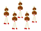 12" Long Lotus Hanging, Set of 5