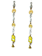 Pichwai, Lotus & Bell Lari, Set of 2