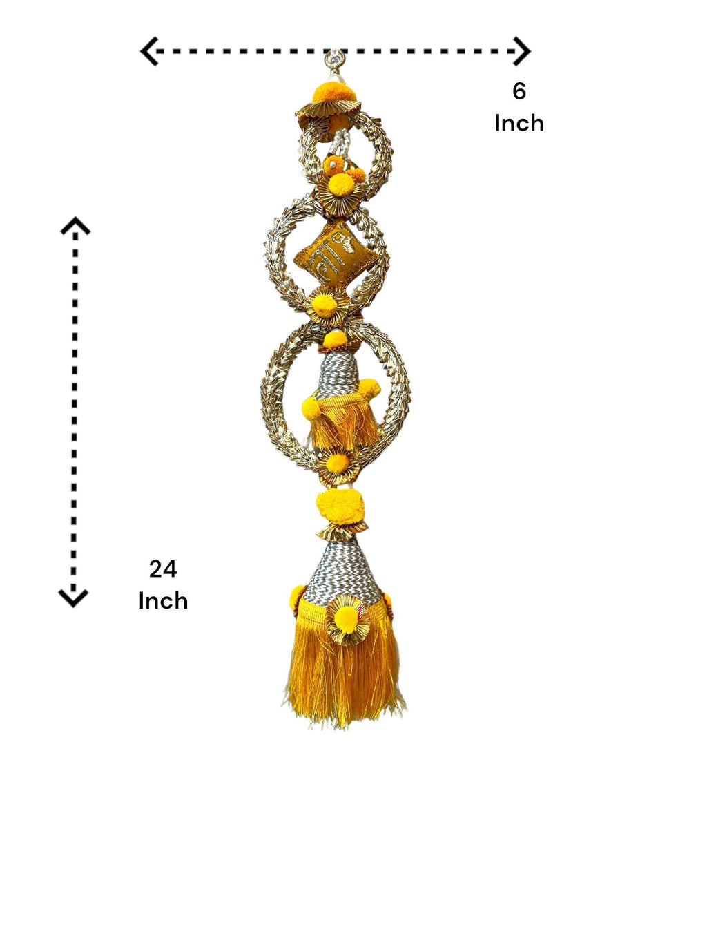 24" Long Shubh Labh Lari, Set of 2
