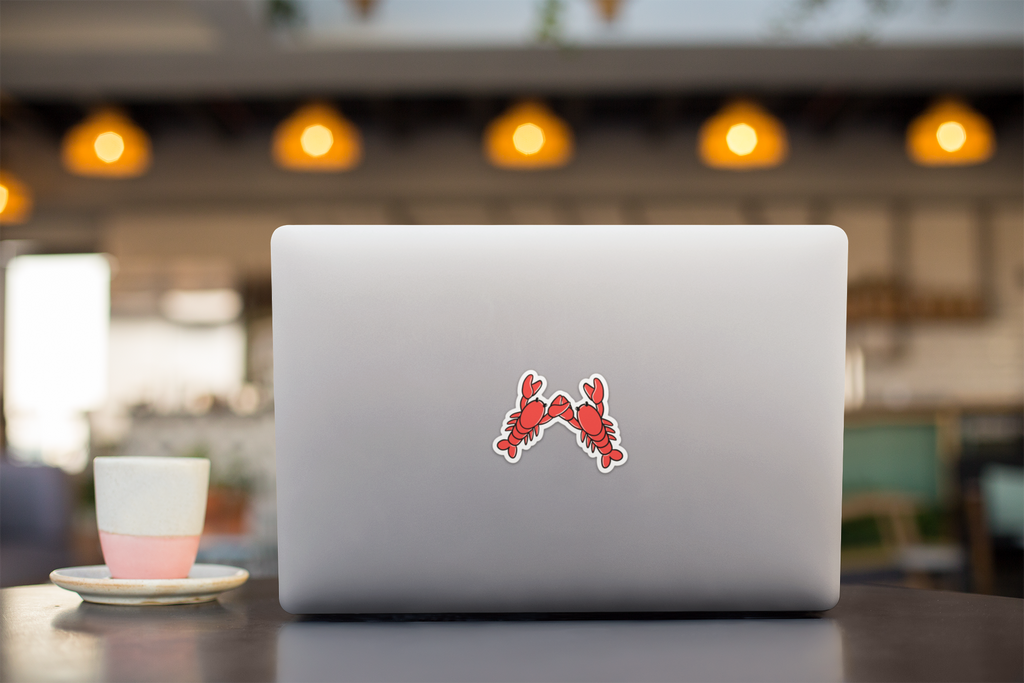 Lobster Love Vinyl Sticker You're My Lobster by Five Dot Post