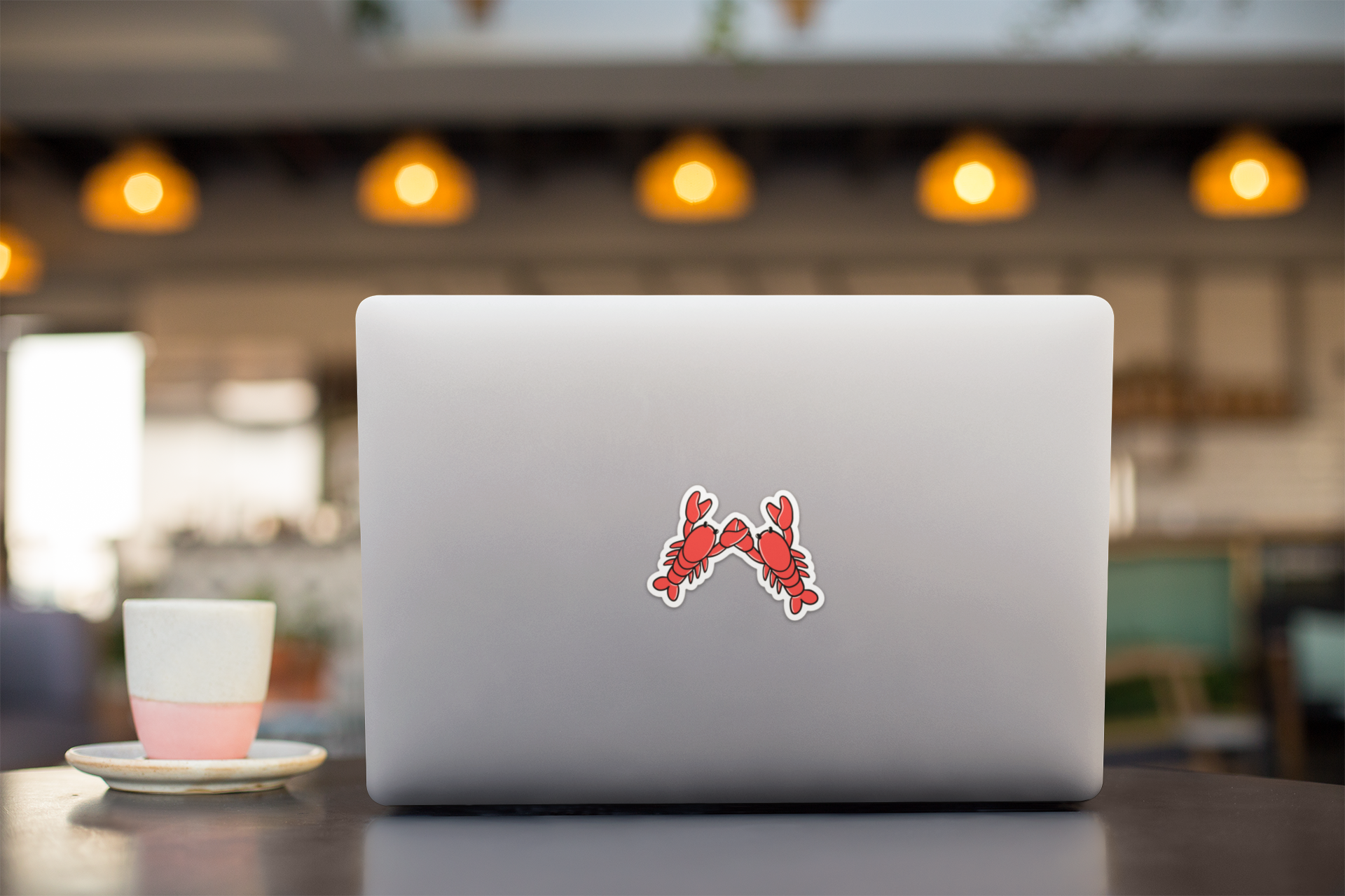 Lobster Love Vinyl Sticker You're My Lobster by Five Dot Post