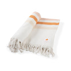 Oceanside Sunset Stripe Cotton Beach Blanket by Beach State
