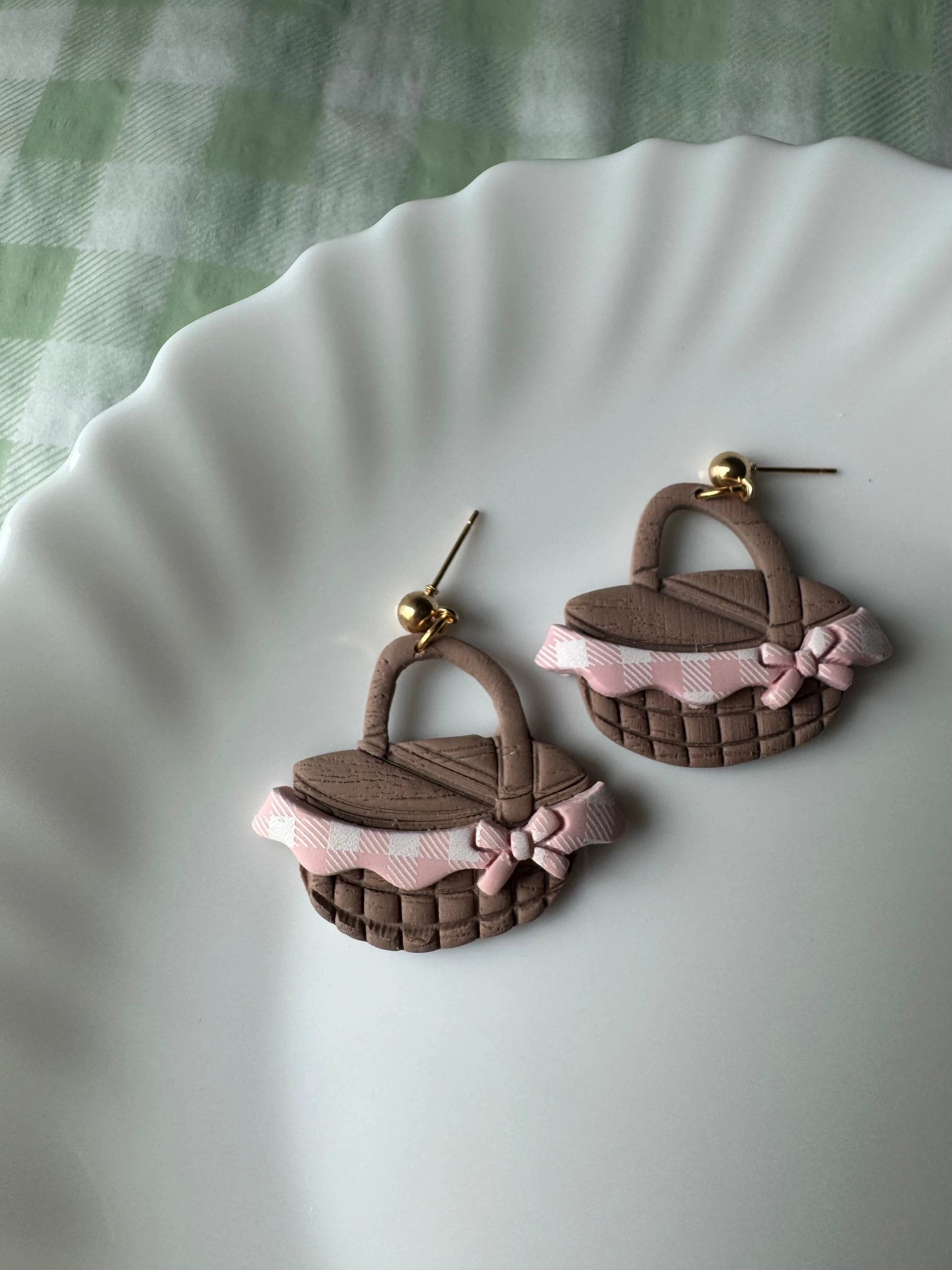 Picnic Baskets, Pink by Shop Something Earthy