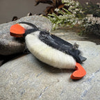 Scottish Puffin Scatter Pin - Handmade in Scotland