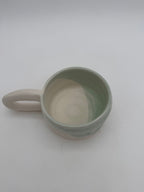 Ceramic celadon mug