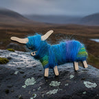 Scottish Highland Cow Scatter Pin - Handmade in Scotland