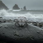 Chalice Well Ring in Sterling Silver