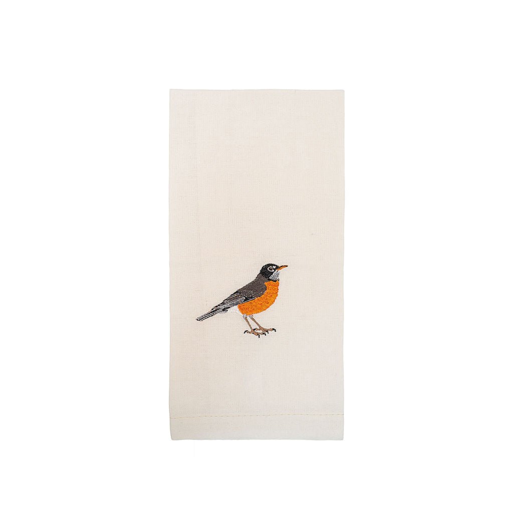 100% Cotton Tea Towels with Bird Embroidery - Kitchen Towels Kitchen Towels La Vie Bien 100% Cotton Tea Towels with Bird Embroidery - Kitchen Towels