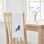 100% Cotton Tea Towels with Bird Embroidery - Kitchen Towels Kitchen Towels La Vie Bien 100% Cotton Tea Towels with Bird Embroidery - Kitchen Towels