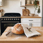 100% Cotton Tea Towels with Bird Embroidery - Kitchen Towels Kitchen Towels La Vie Bien 100% Cotton Tea Towels with Bird Embroidery - Kitchen Towels