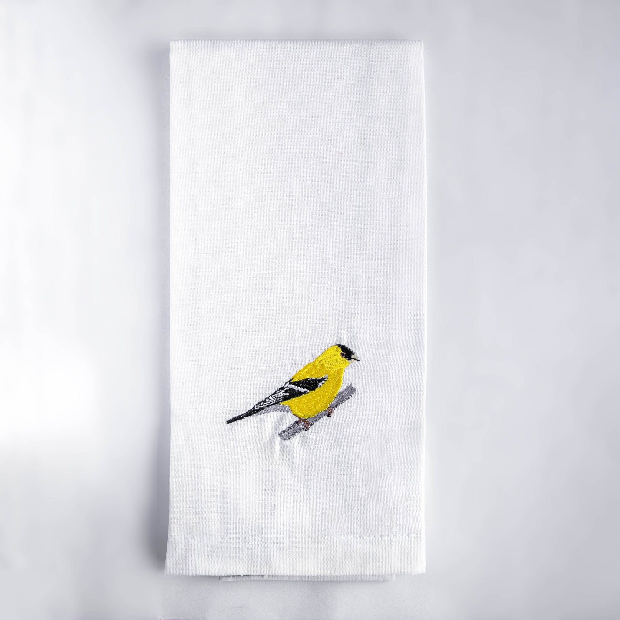 100% Cotton Tea Towels with Bird Embroidery - Kitchen Towels Kitchen Towels La Vie Bien 100% Cotton Tea Towels with Bird Embroidery - Kitchen Towels