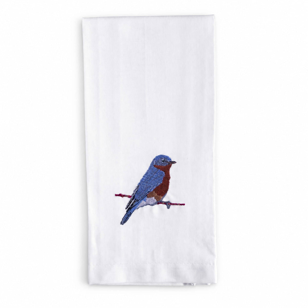 100% Cotton Tea Towels with Bird Embroidery - Kitchen Towels Kitchen Towels La Vie Bien 100% Cotton Tea Towels with Bird Embroidery - Kitchen Towels