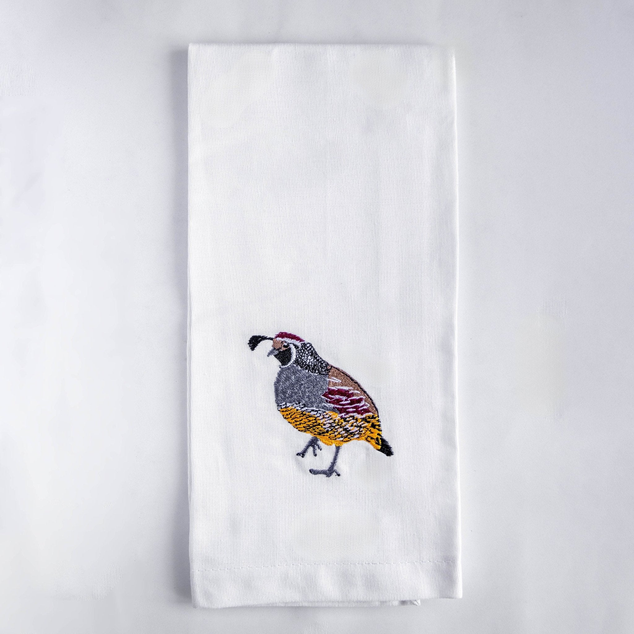 100% Cotton Tea Towels with Bird Embroidery - Kitchen Towels Kitchen Towels La Vie Bien 100% Cotton Tea Towels with Bird Embroidery - Kitchen Towels