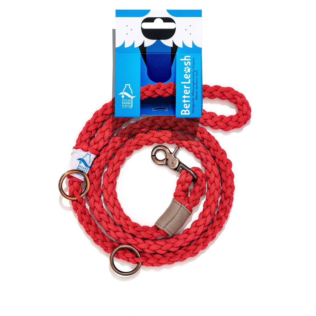 100% Fairtrade Recycled Ocean Bound Plastic - BETTERLEASH Pet La Vie Bien 100% Fairtrade Recycled Ocean Bound Plastic - BETTERLEASH