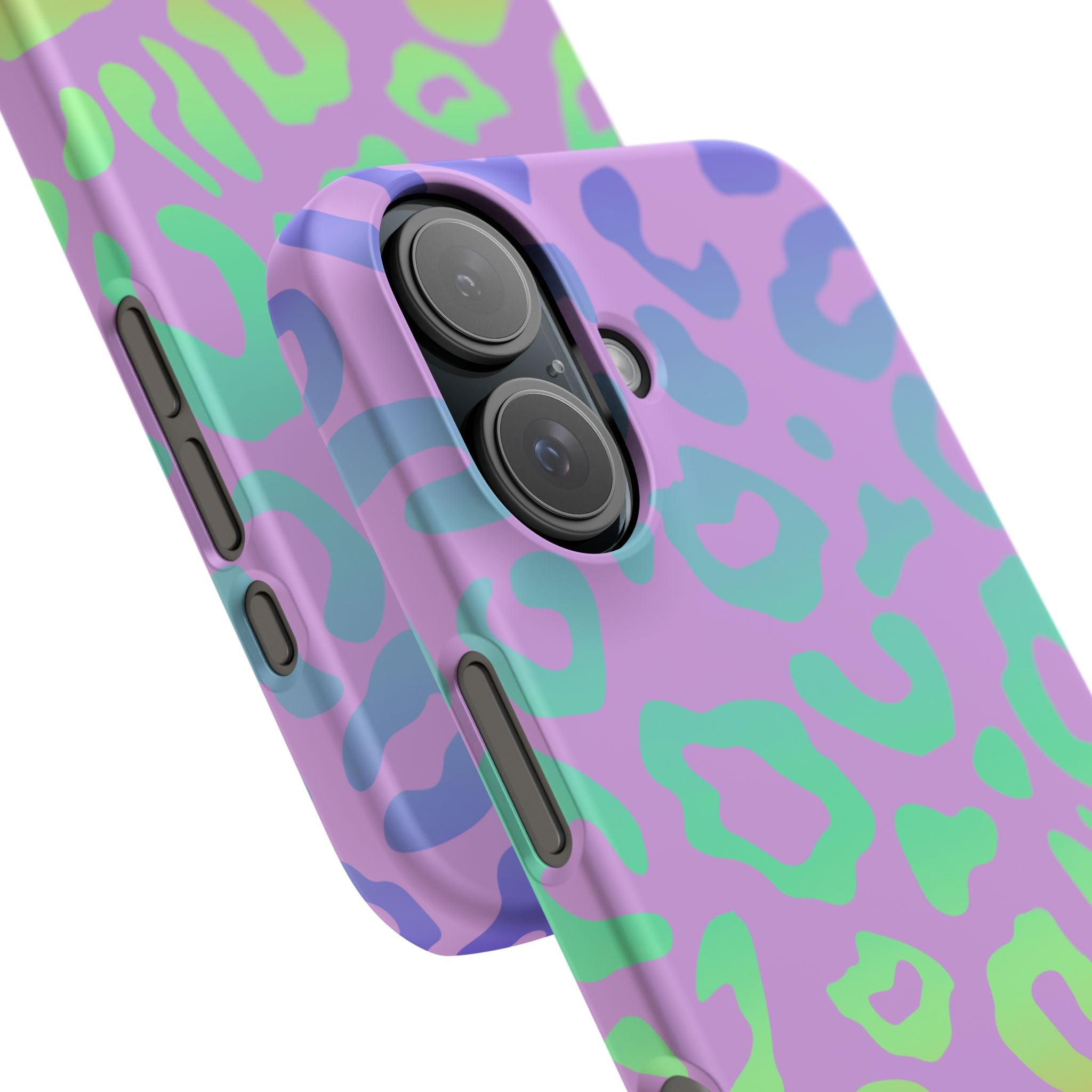 Bespattered Facade Rainbow Leopard Snap Case