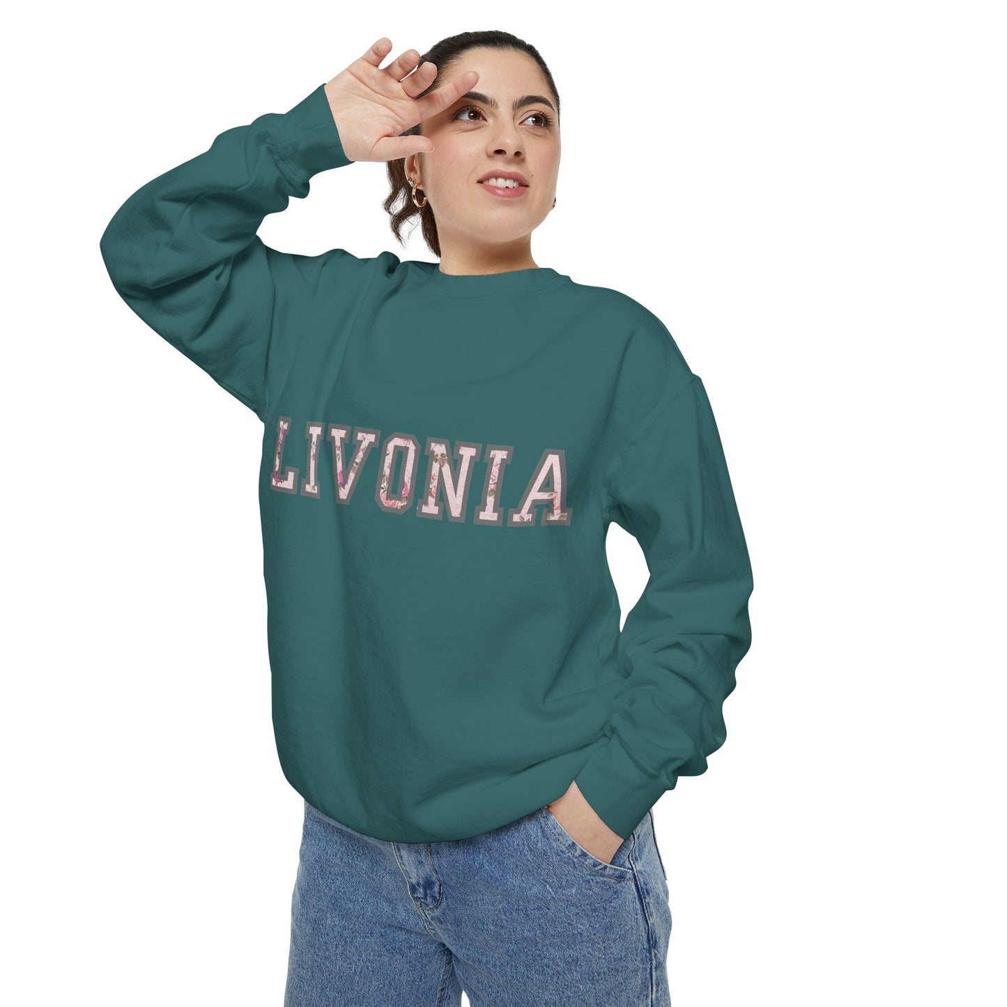 Livonia Sweatshirt (Personalize with your own city name!)