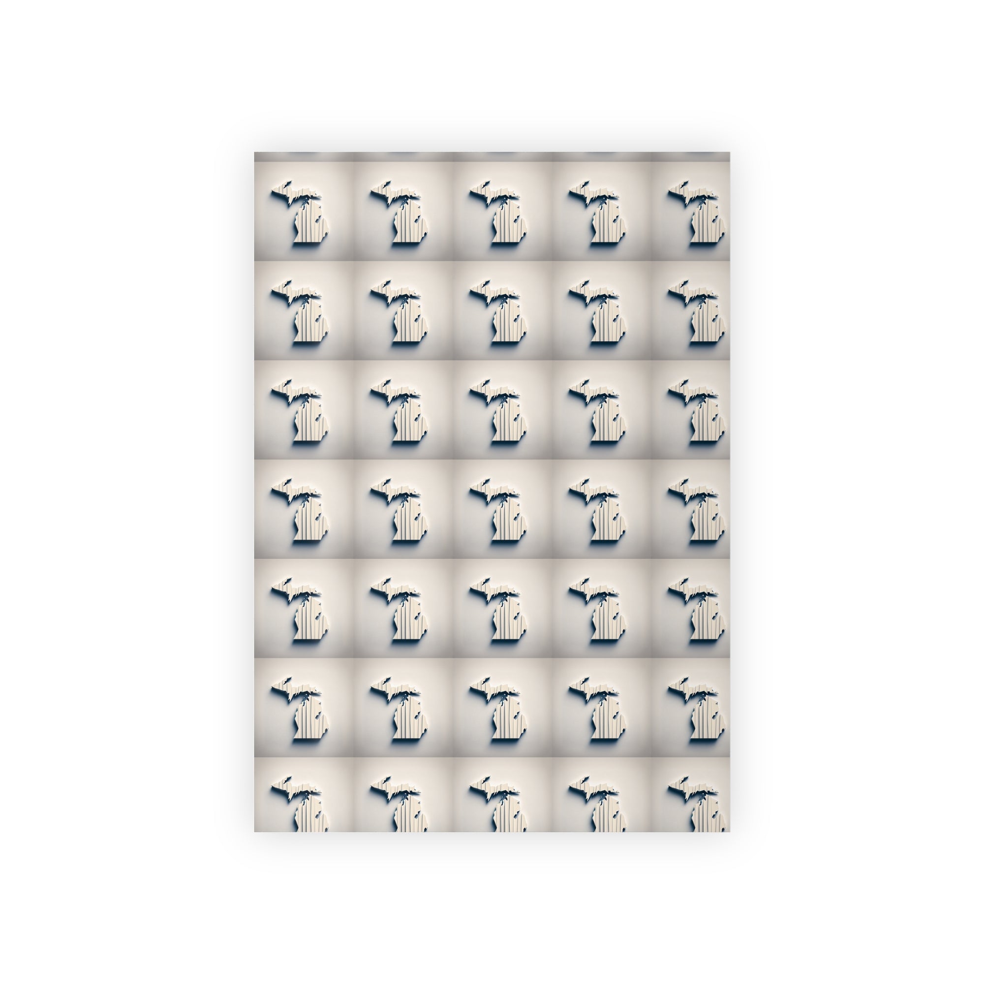 Michigan neutral beige Wrapping Paper