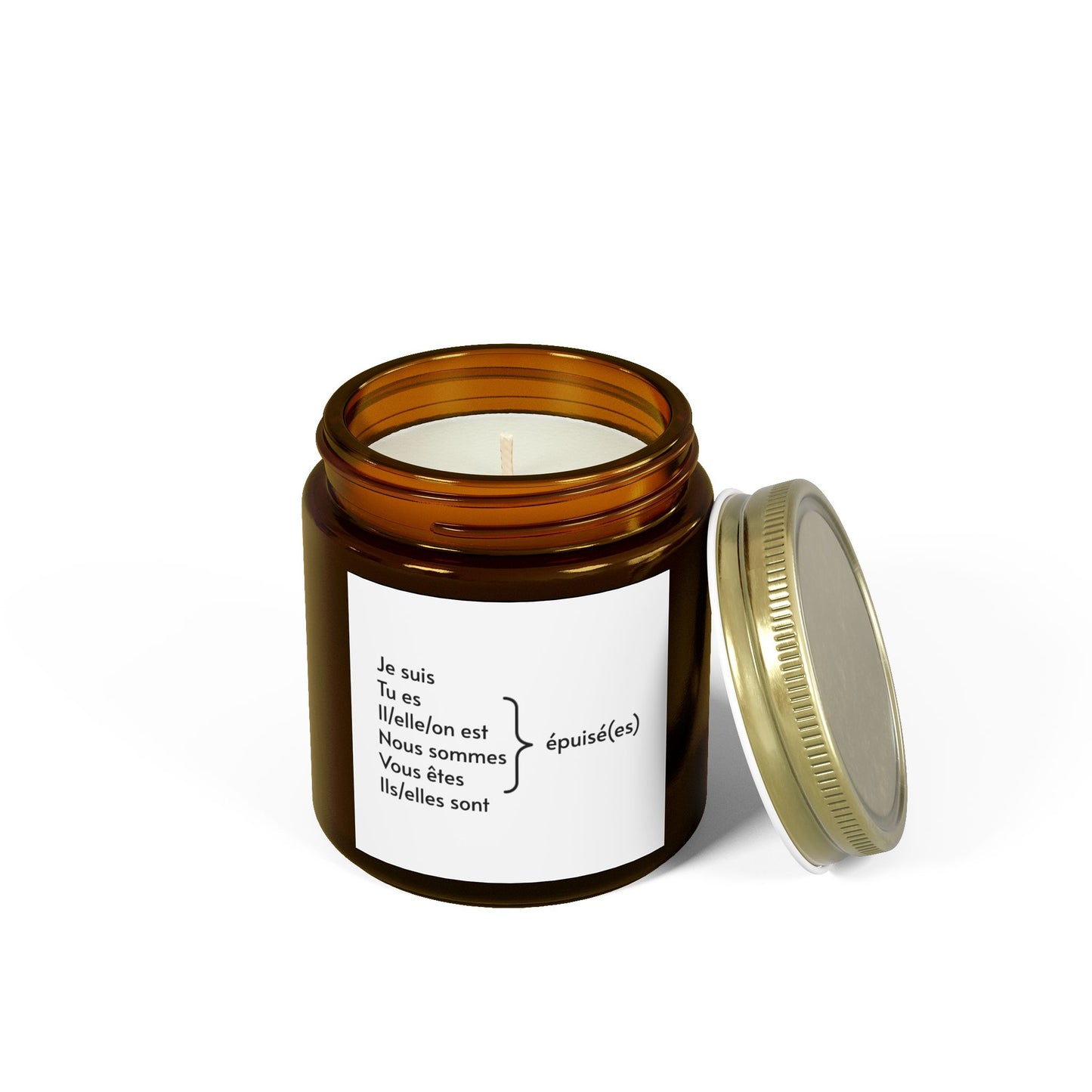 Je suis épuisée (Français) Bougies Parfumées