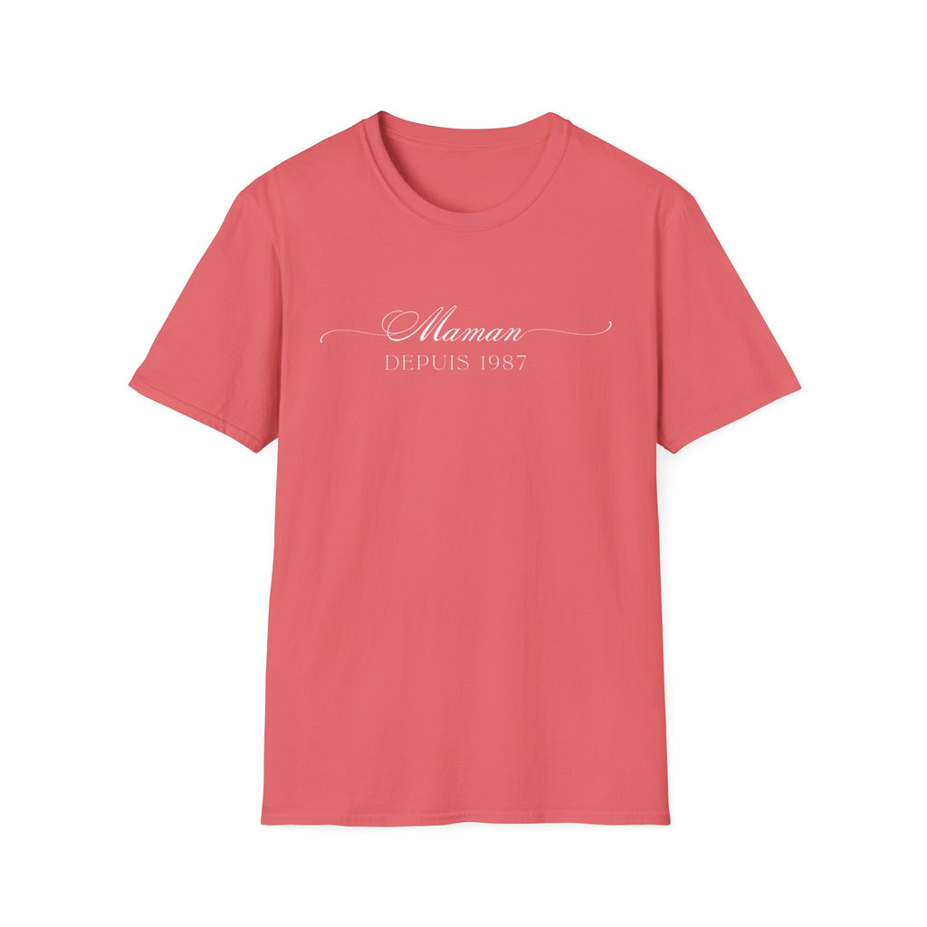 Maman Since (year) customizable T-Shirt